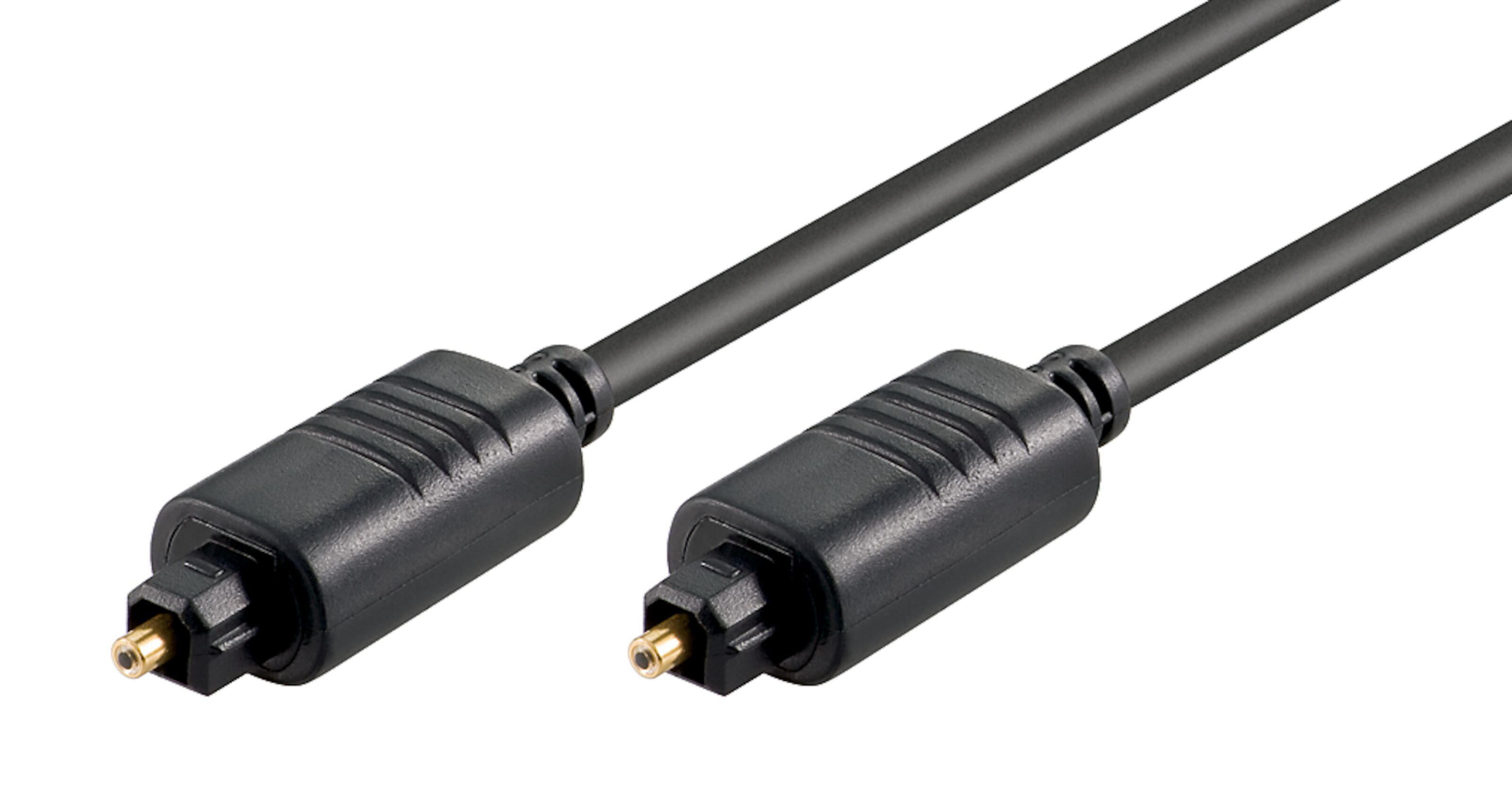 Toslink-kabel Ø5 mm 0,5 m