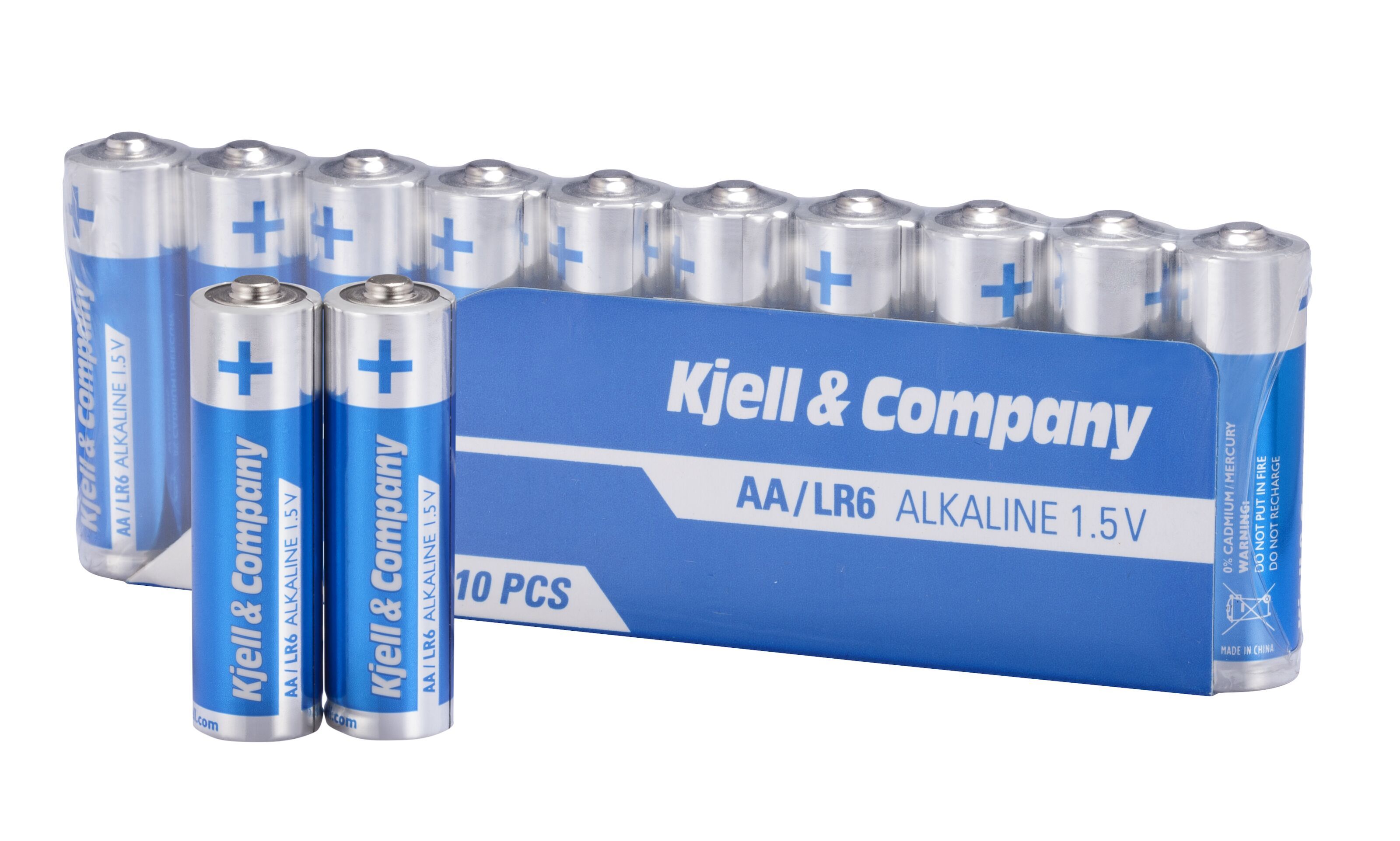 Kjell & Company AA-batterier (LR6) 10-pack