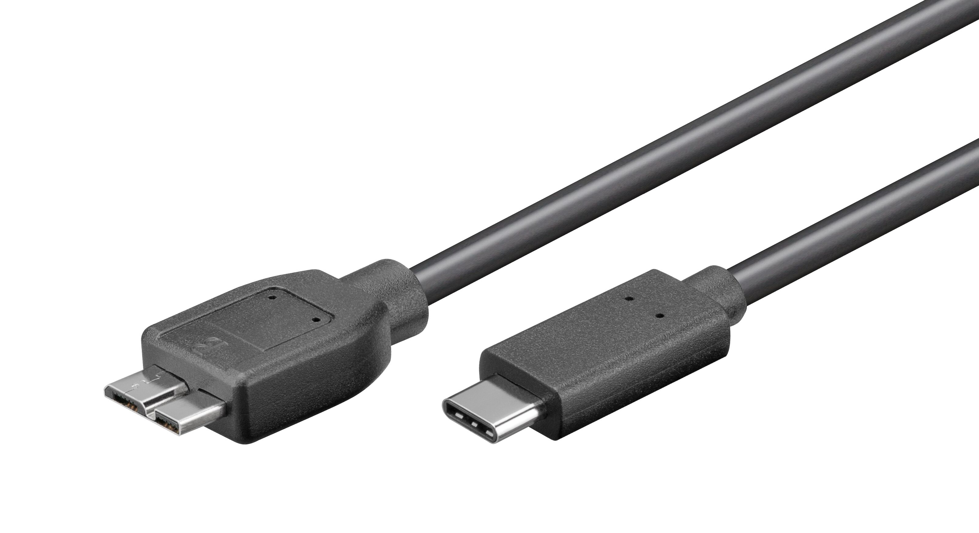 Micro-USB till USB-C 0,6 m