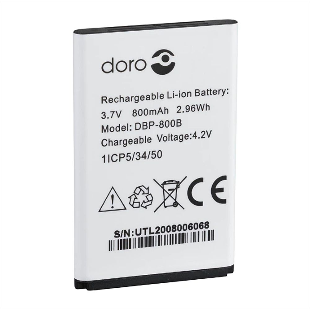 Doro DBC-800A DBC-800B 0D DBP-800B DBC-800D Fits Doro 1360 1362 2414  PhoneEasy 2414 508 C70 AK-C140 F100 Phone Battery