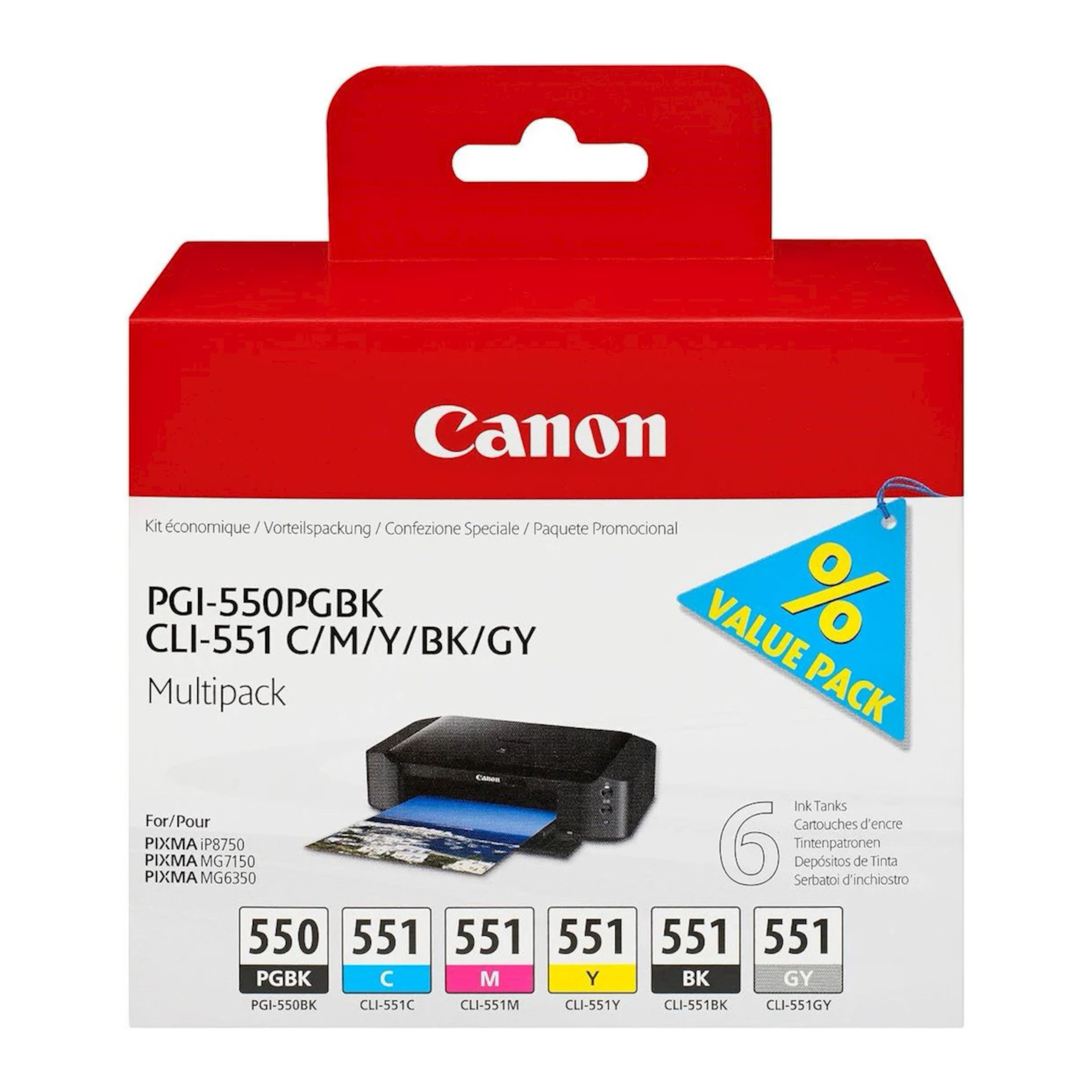 Canon PGI-530 & CLI-531 bläckpatroner 