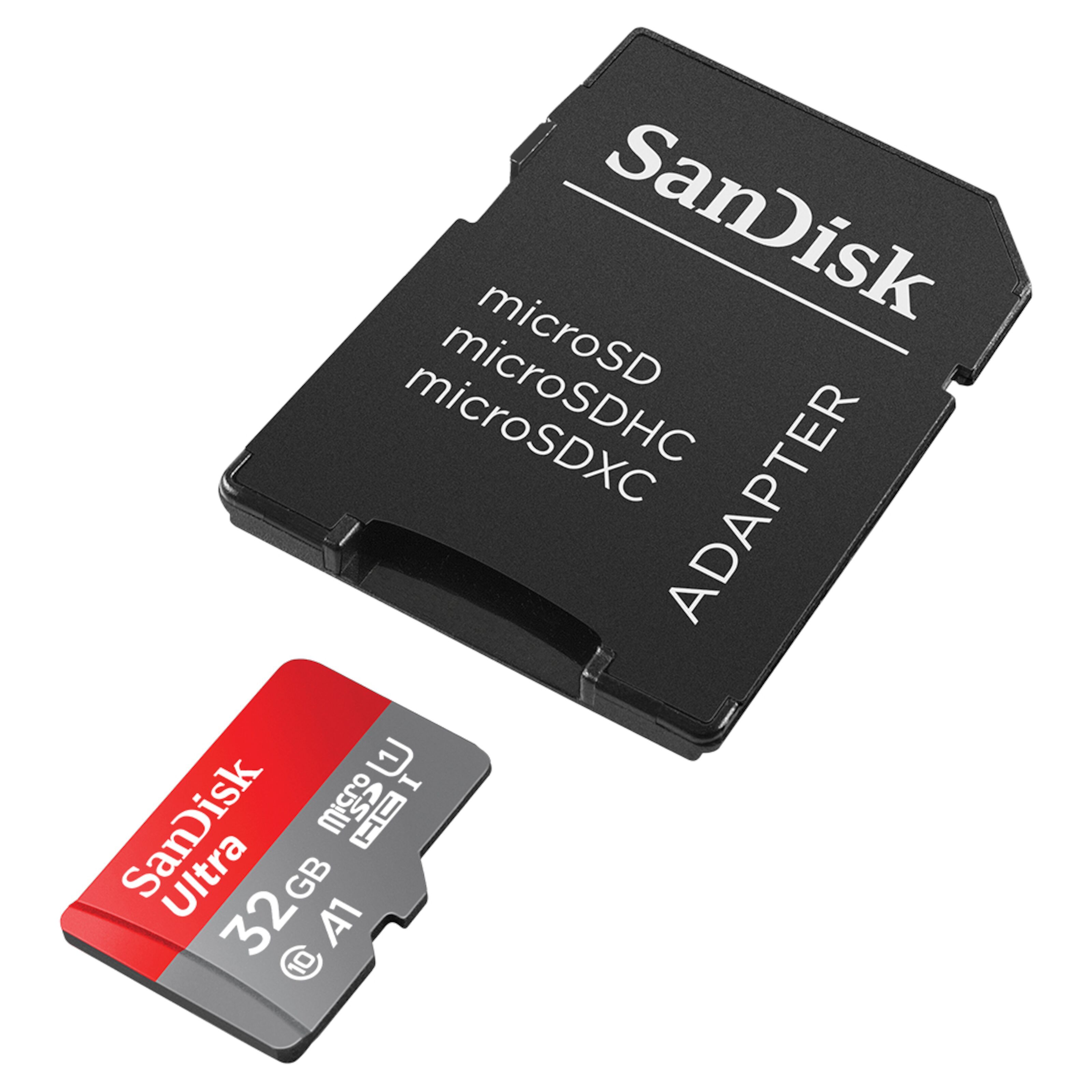 Sandisk Ultra+ Micro-SD-kort 32 GB