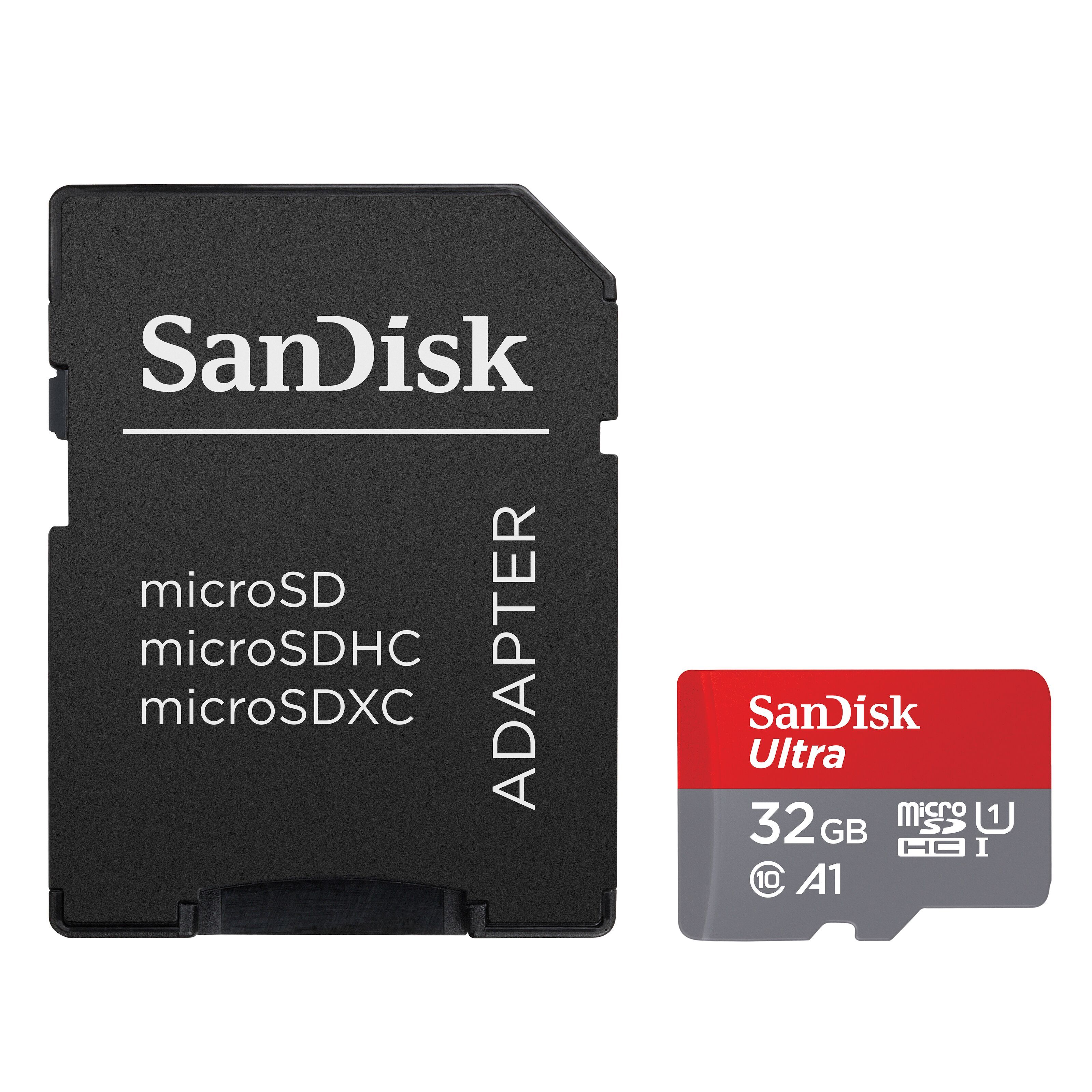 Sandisk Ultra+ Micro-SD-kort 32 GB