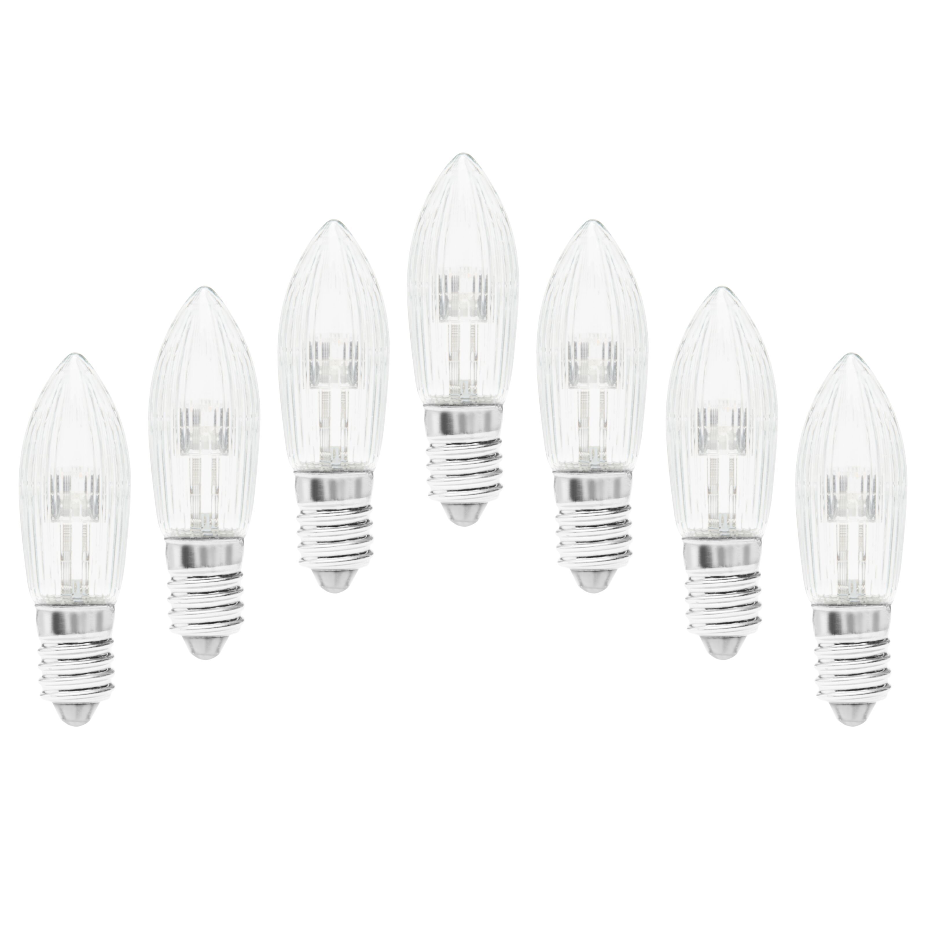 Ledsavers Reservlampa till Adventsljusstakar LED 7-pack