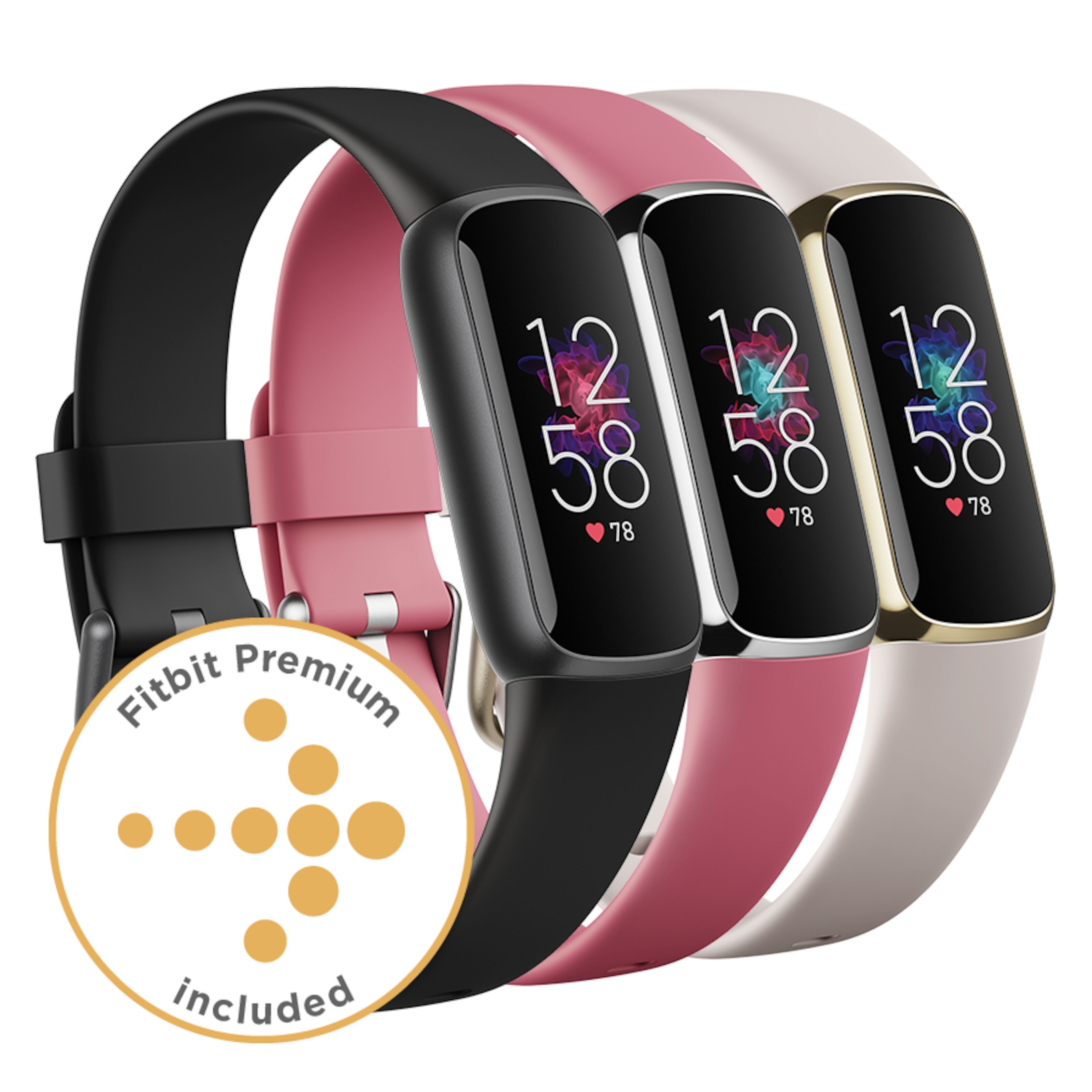 Fitbit Luxe Aktivitetsarmbånd - Fitbit-klokker | Kjell.com