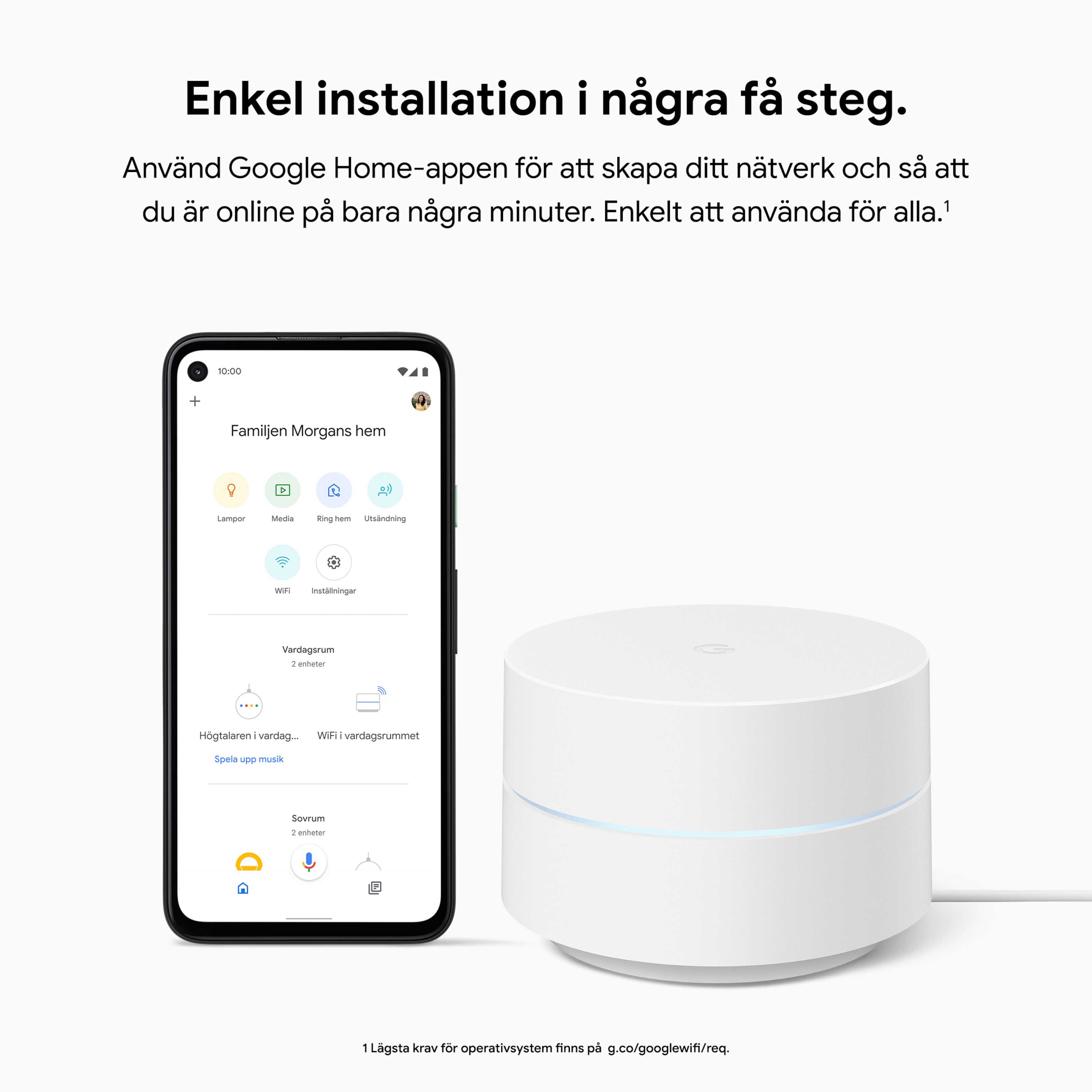 Google Wifi router gen shops 1 AC 1200