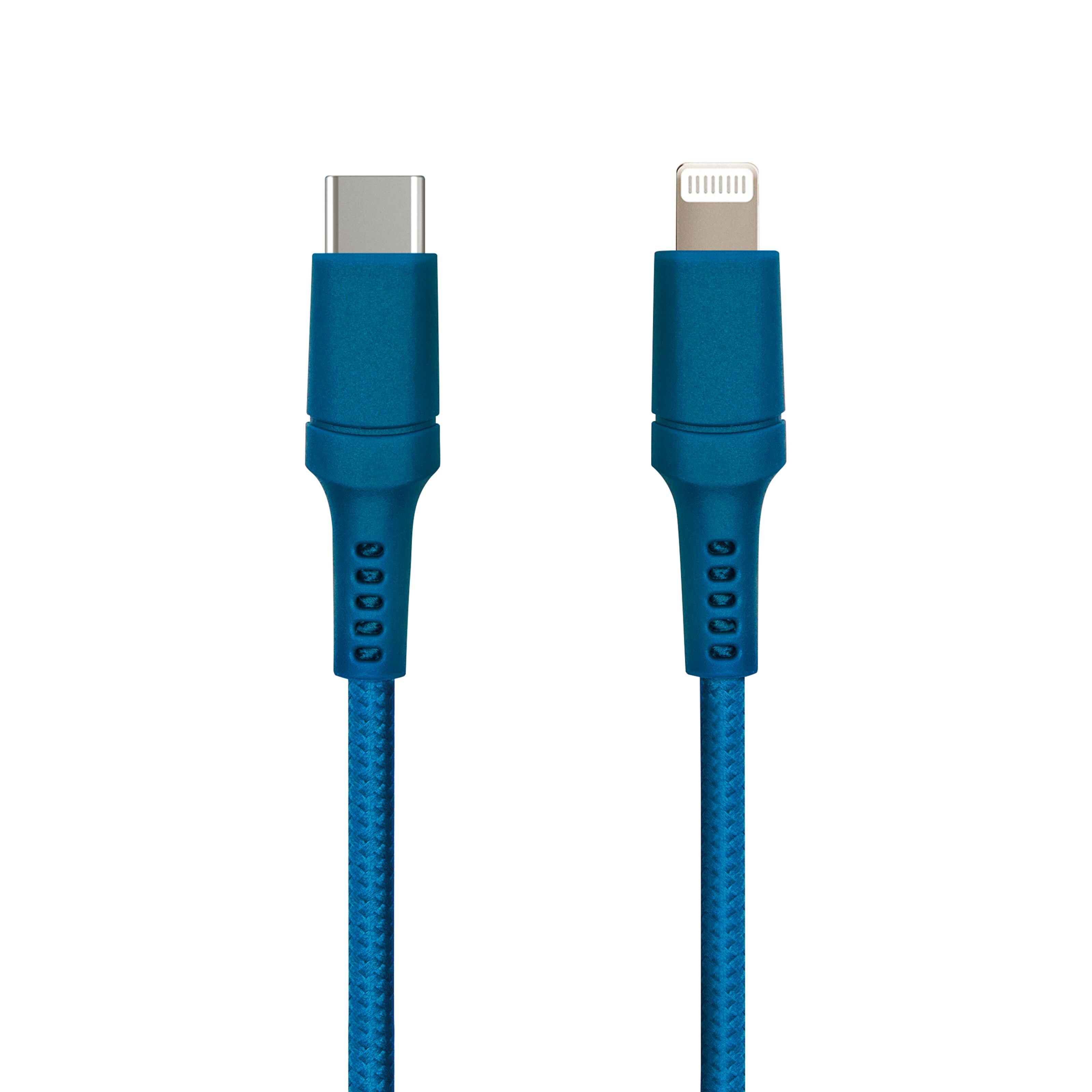 Nomadelic USB-C till Lightning 0.5 m Blå