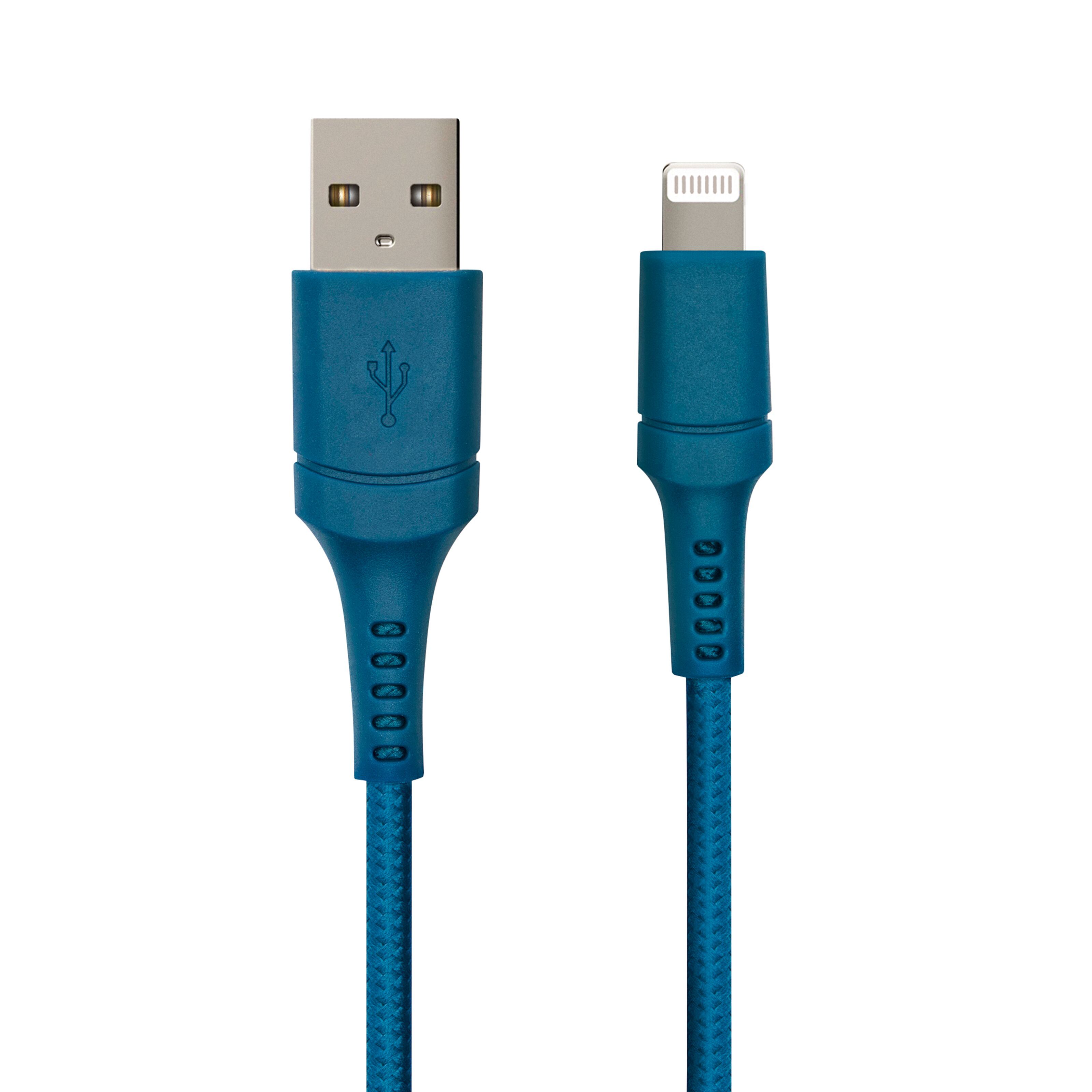 Nomadelic USB-A till Lightning 1.5 m Blå