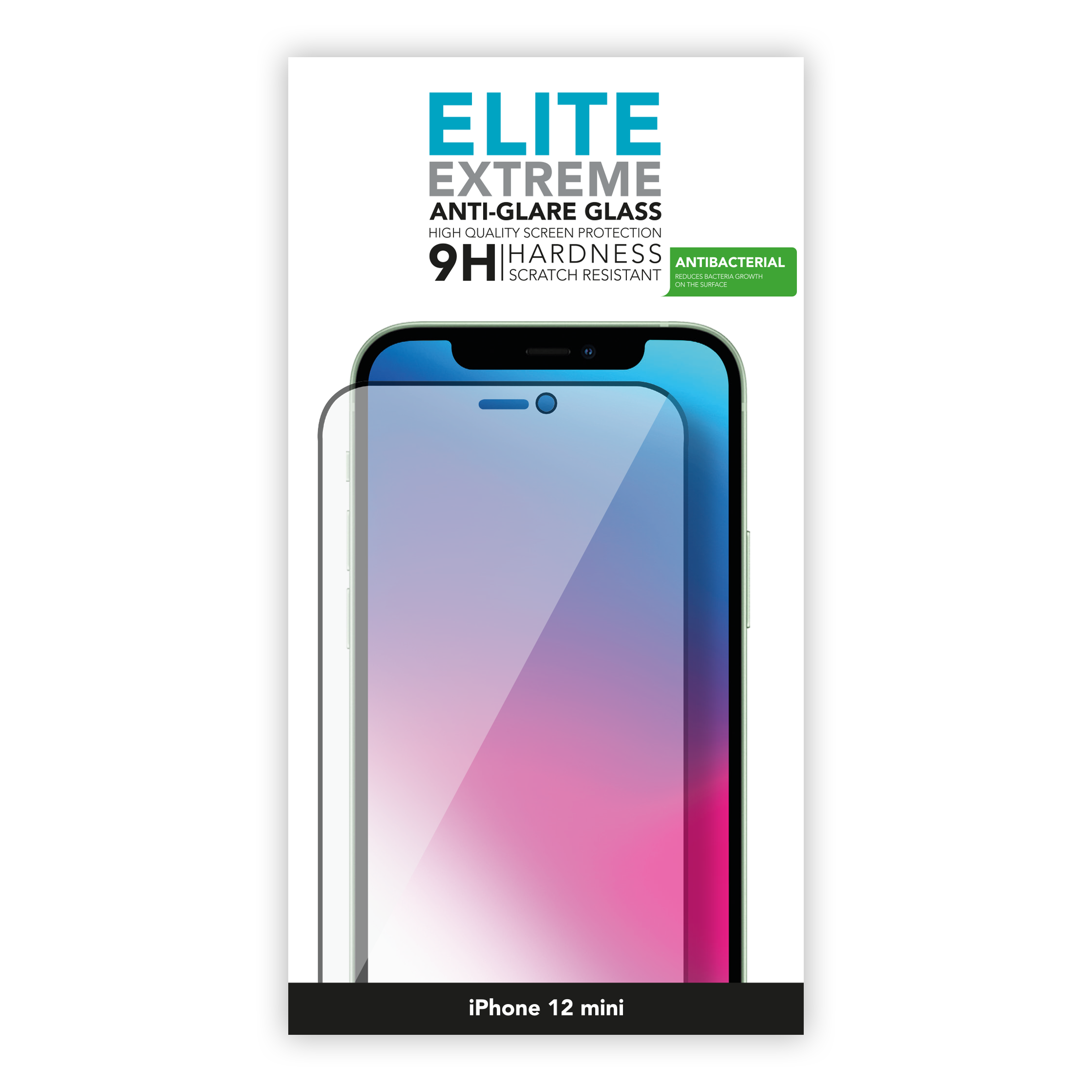 Linocell Elite Extreme Anti-Glare Skärmskydd för iPhone 12 Mini