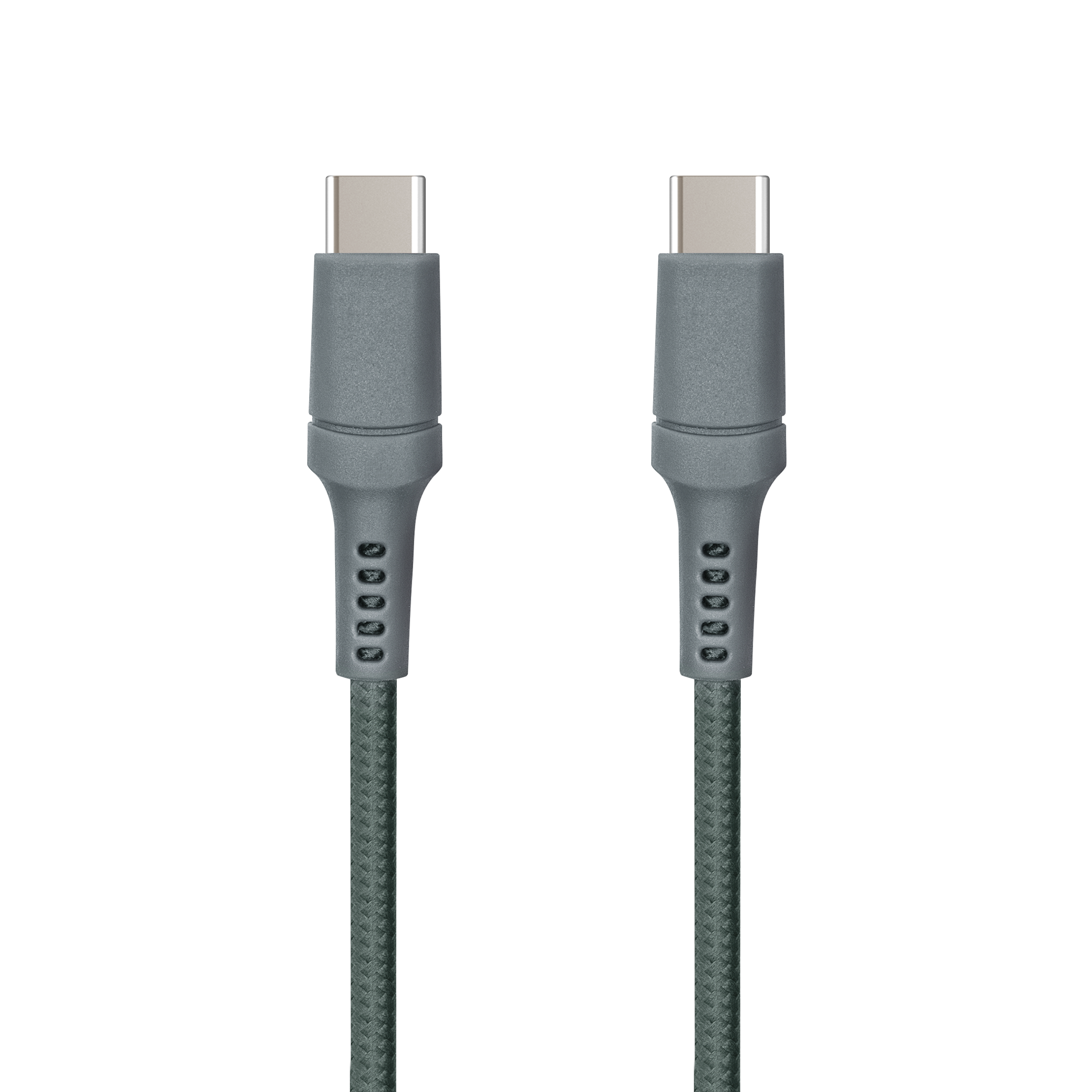 Nomadelic USB-C till USB-C 05 m Gröngrå