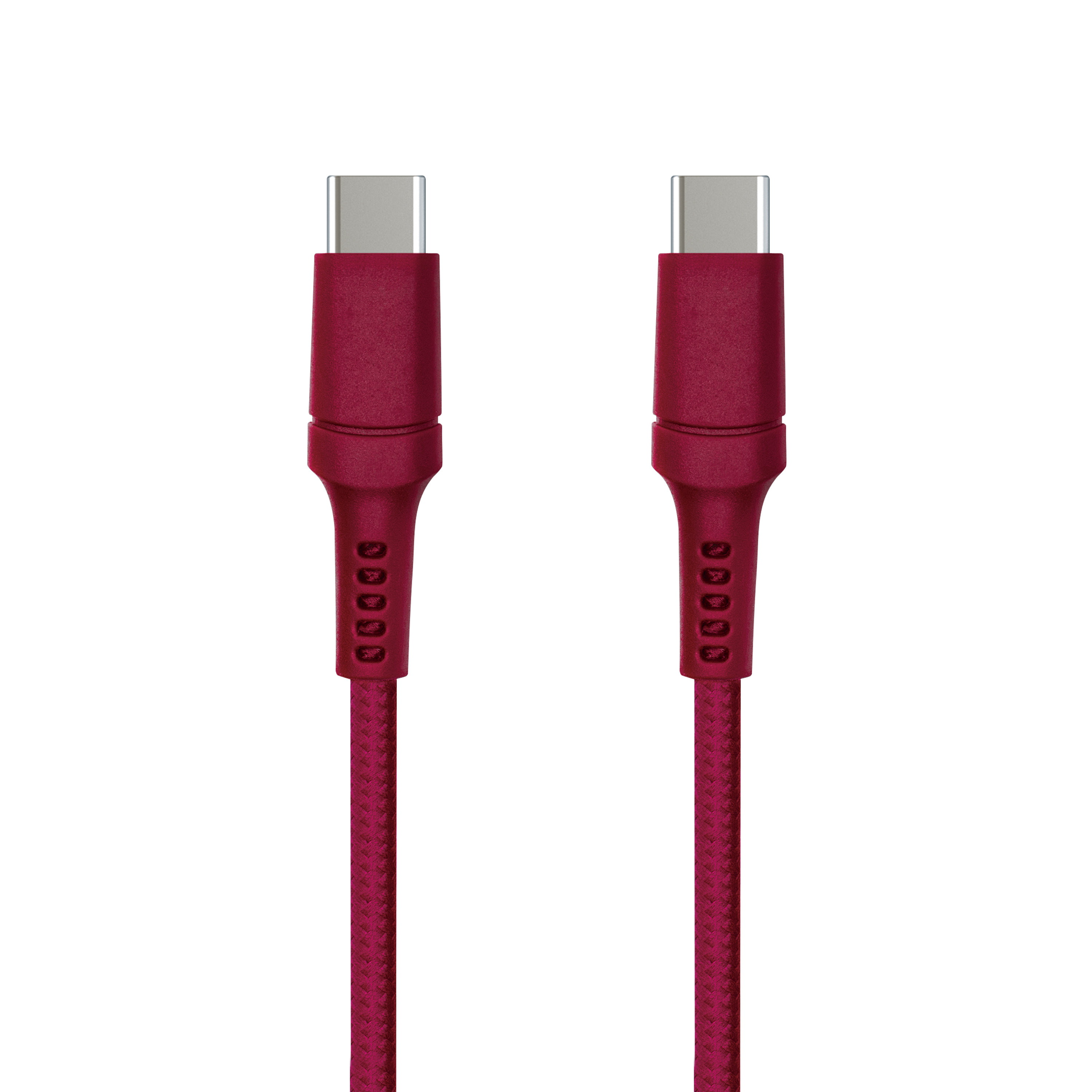 Nomadelic USB-C till USB-C 05 m Röd