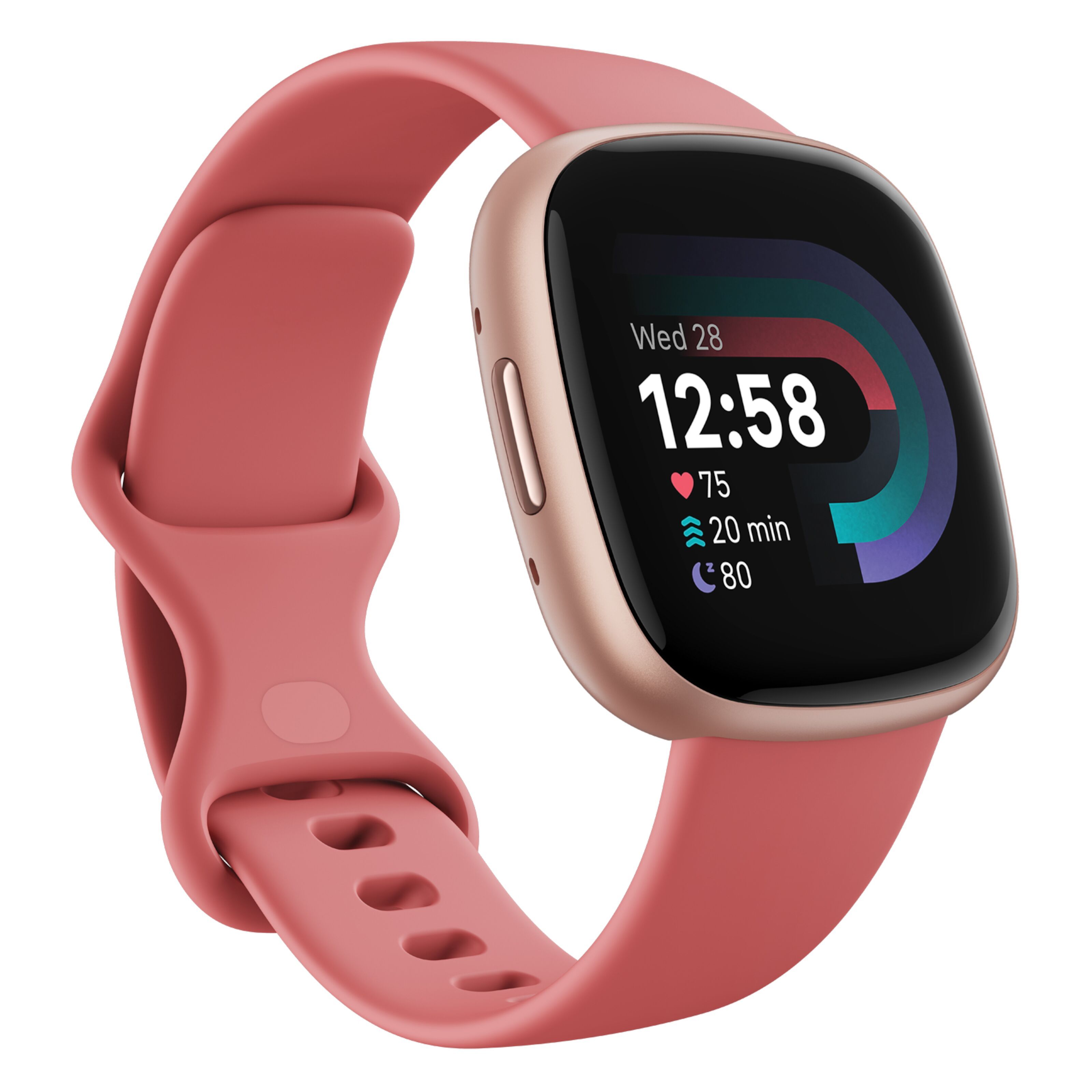 Fitbit Versa 4 Aktivitetsklokke - GPS-klokke | Kjell.com