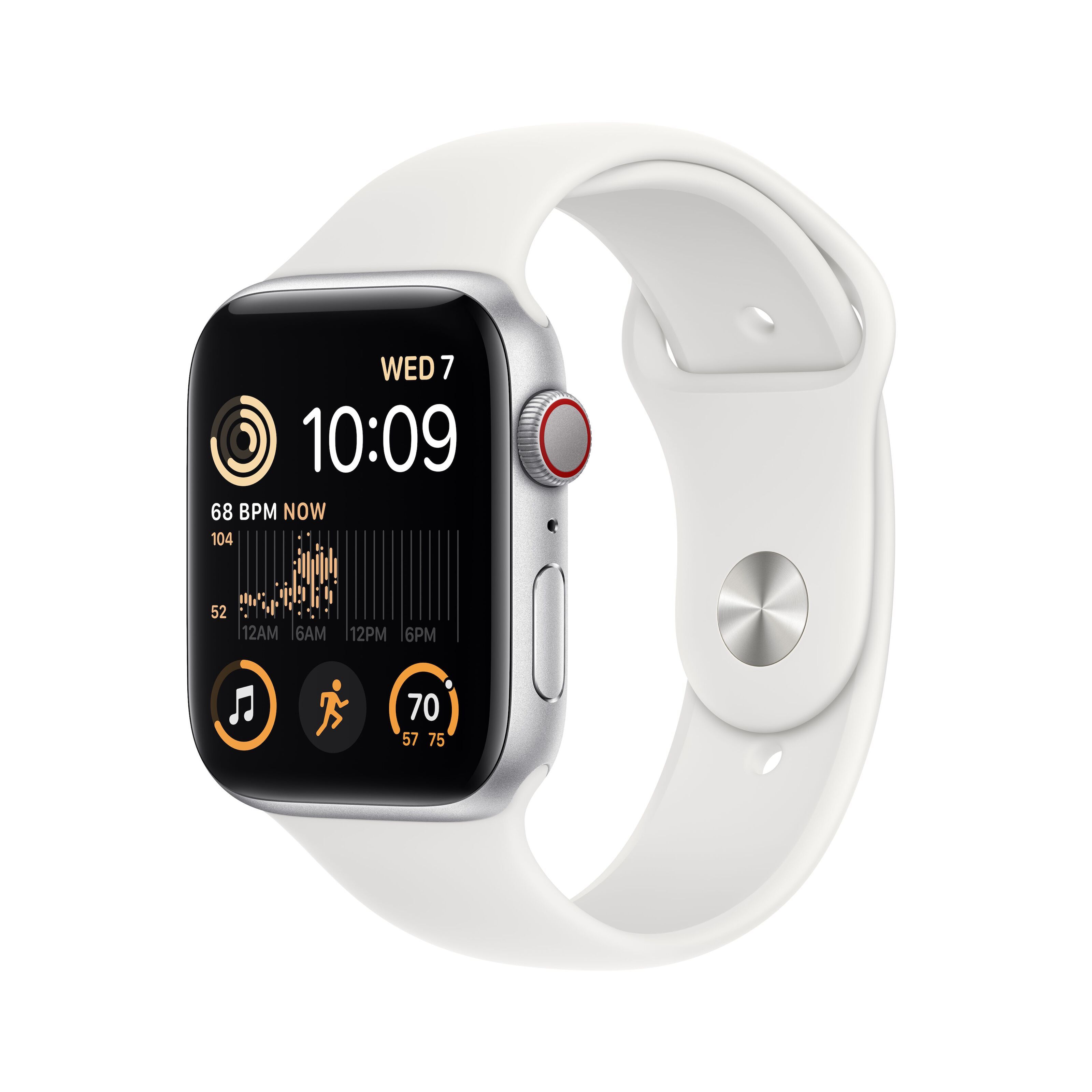 Apple Watch SE 44 mm GPS + Cellular Silver (2022) Apple Watch Series