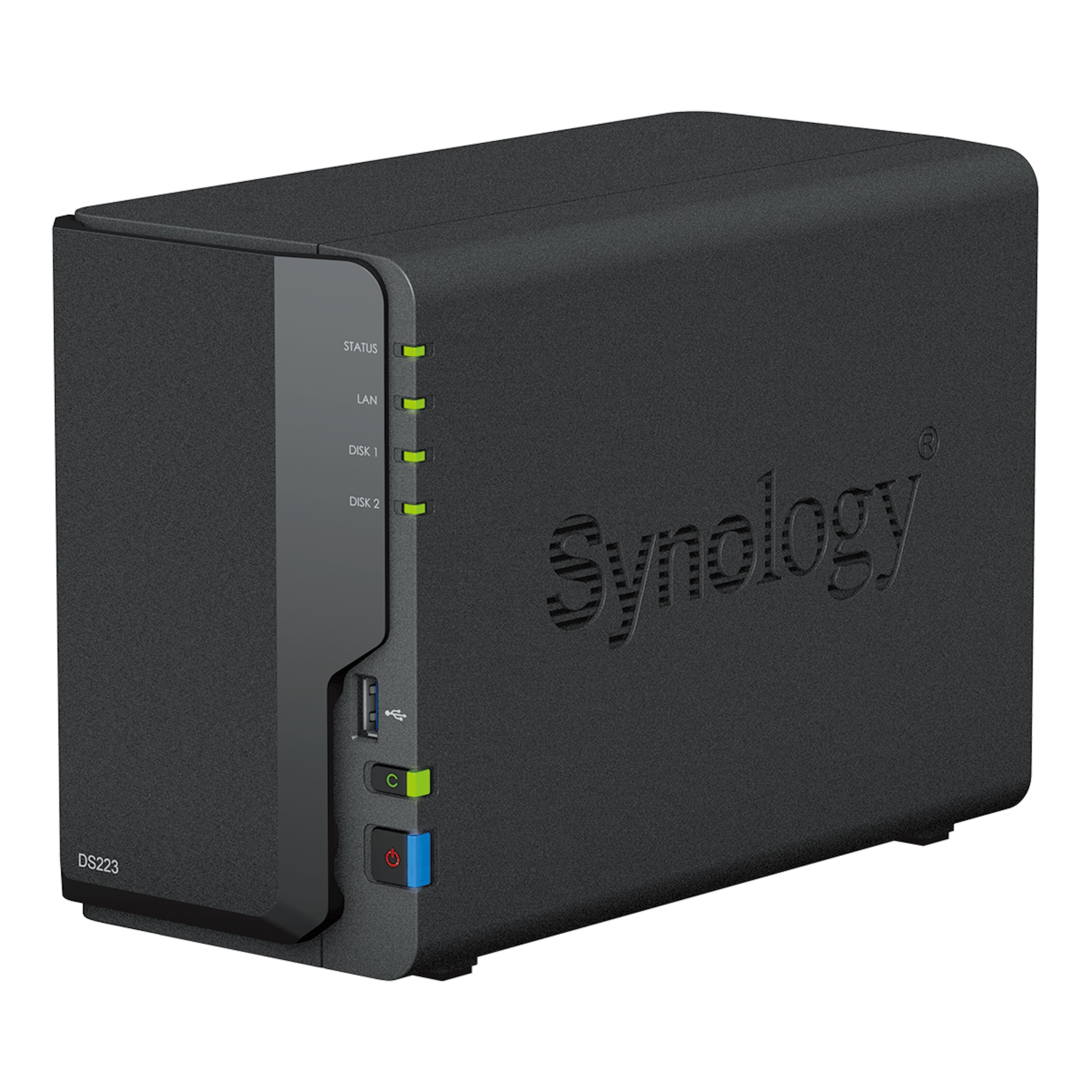 Synology DiskStation DS223 Nas F R 2 H Rddiskar NAS Kjell Com   880168 65783 