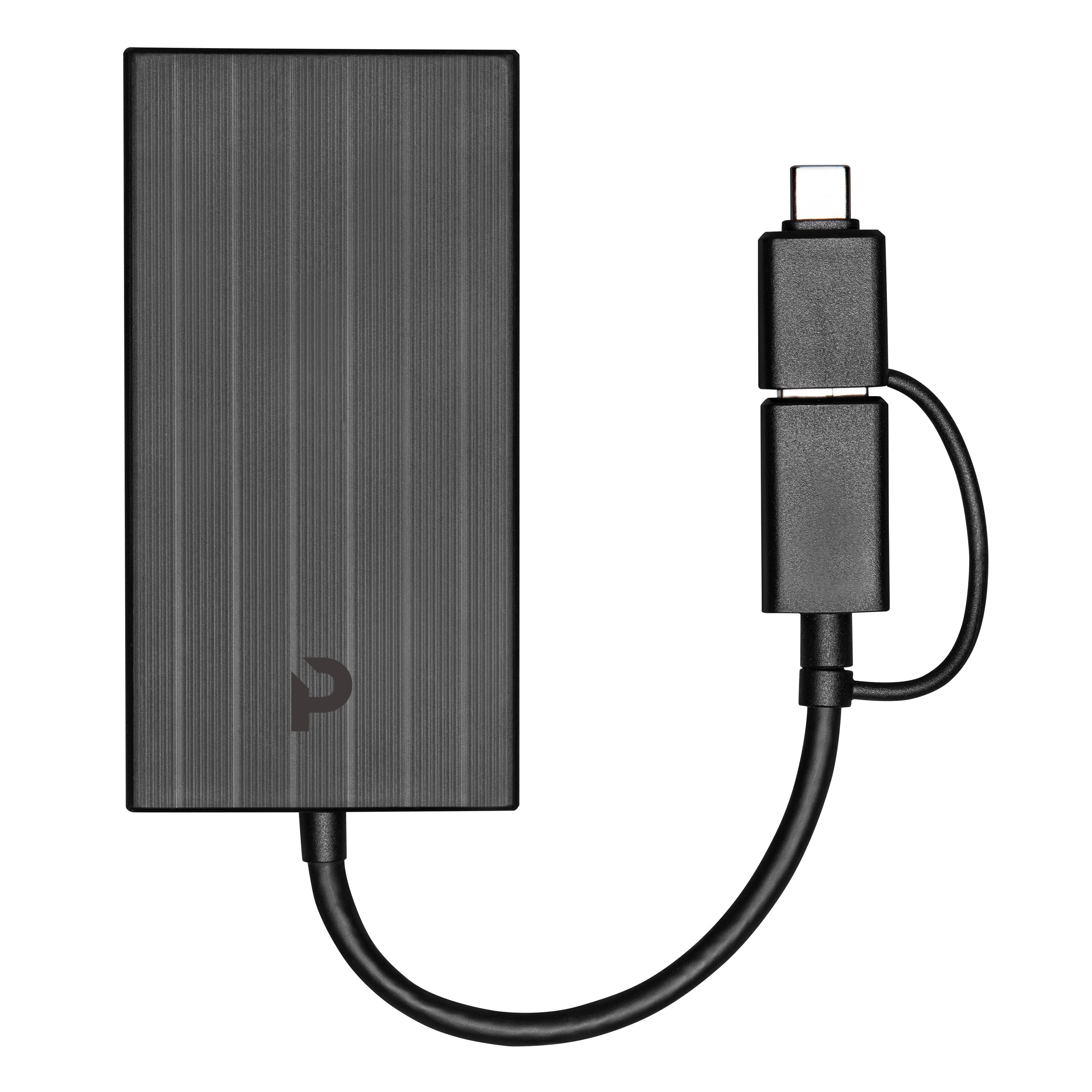 Plexgear Adapter USB Till Dubbla HDMI - HDMI-signalomvandlare | Kjell.com