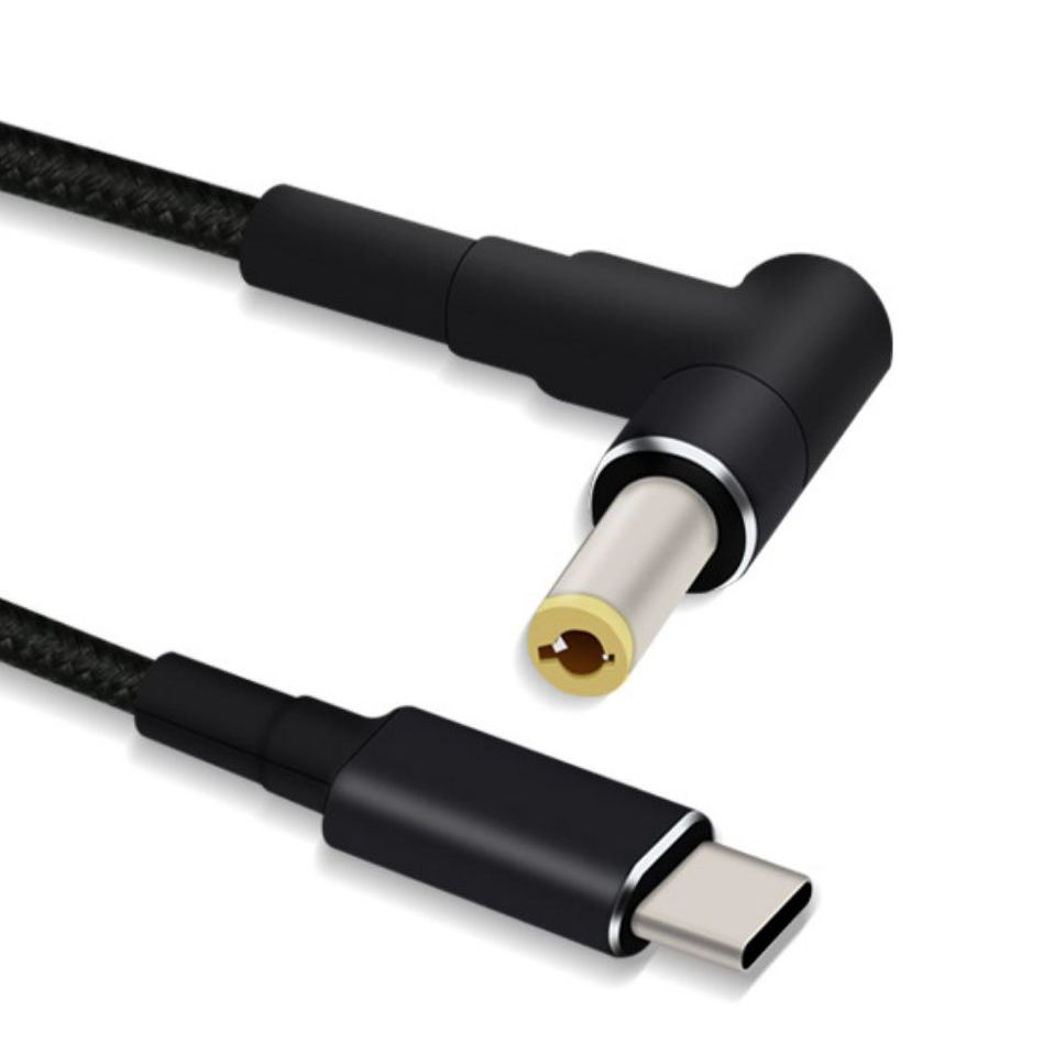 USB-C till DC-kabel 5,5x2,5 mm - Laptop-laddare