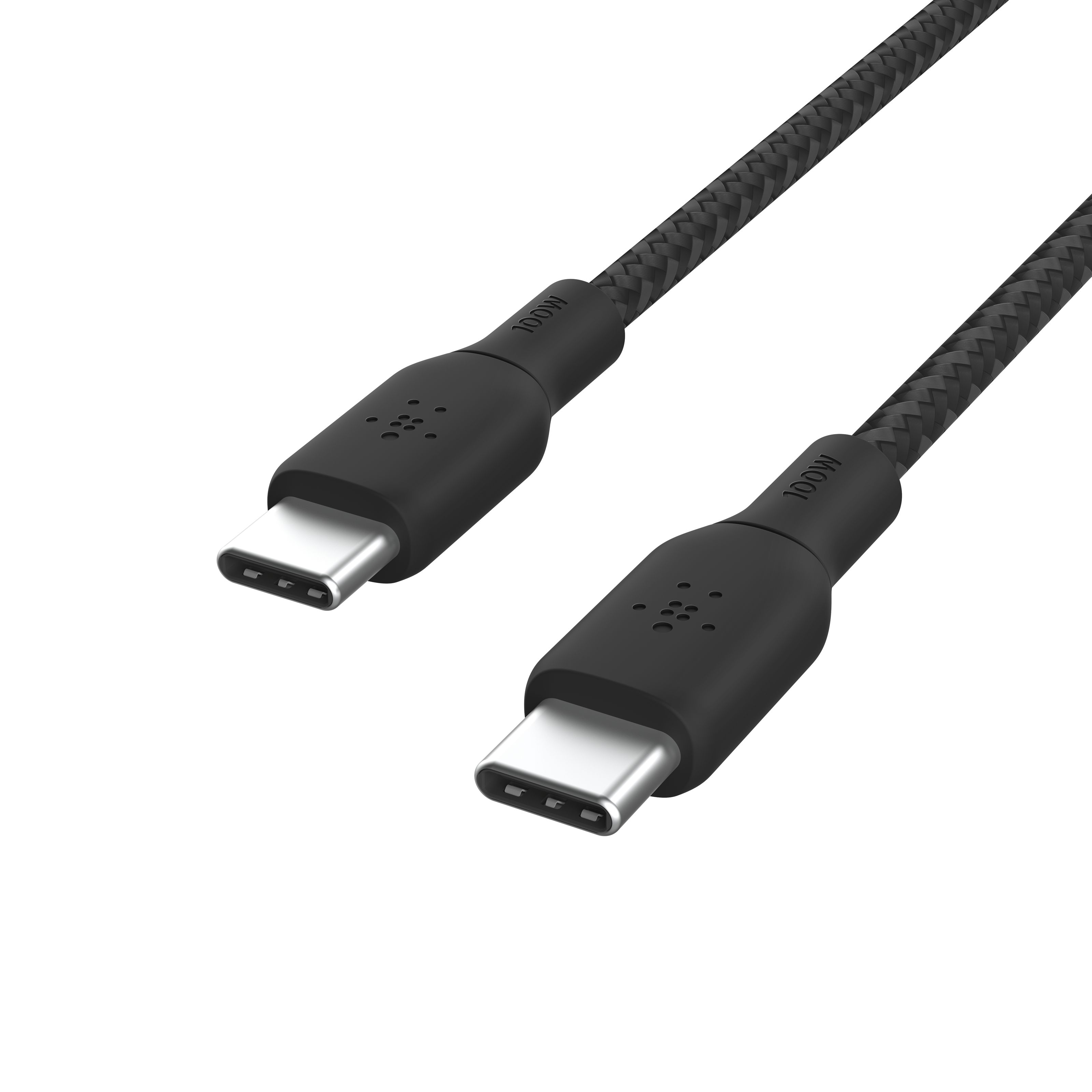 Belkin USB-C-kabel Nylonflätad 100 W 3 M - USB-C Kablar | Kjell.com