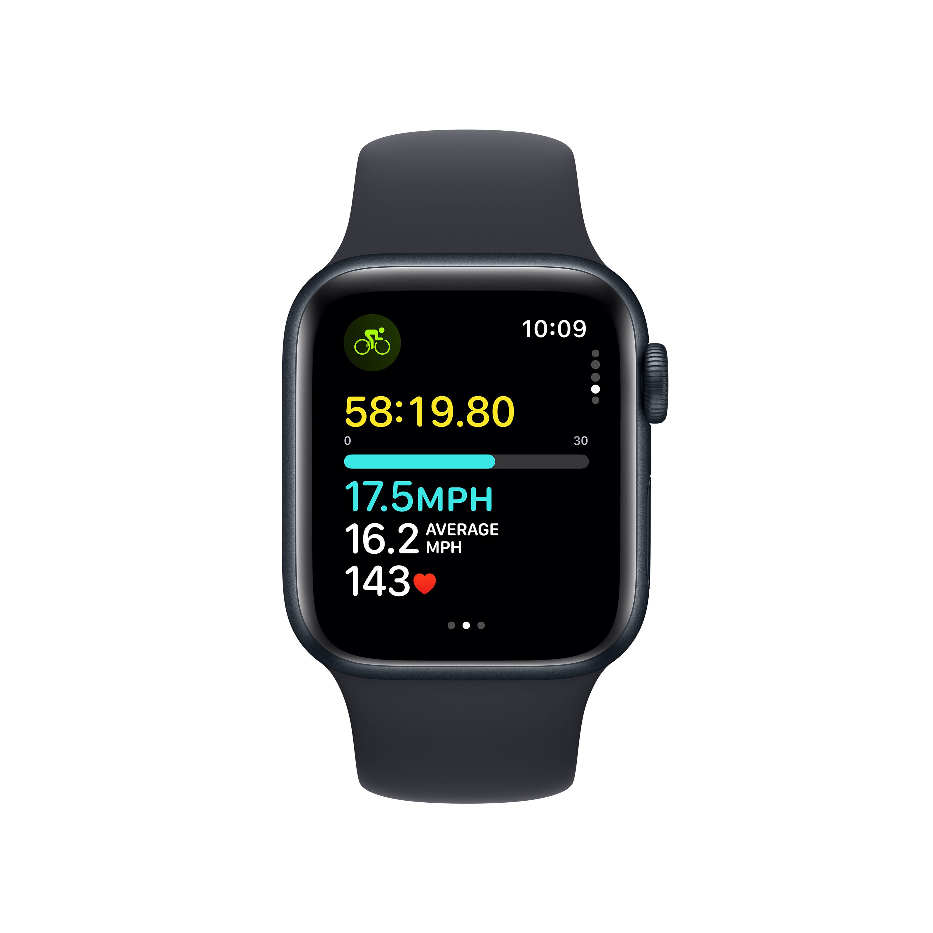 Apple Watch SE GPS + Cellular 40 mm Midnight S/M - Apple Watch