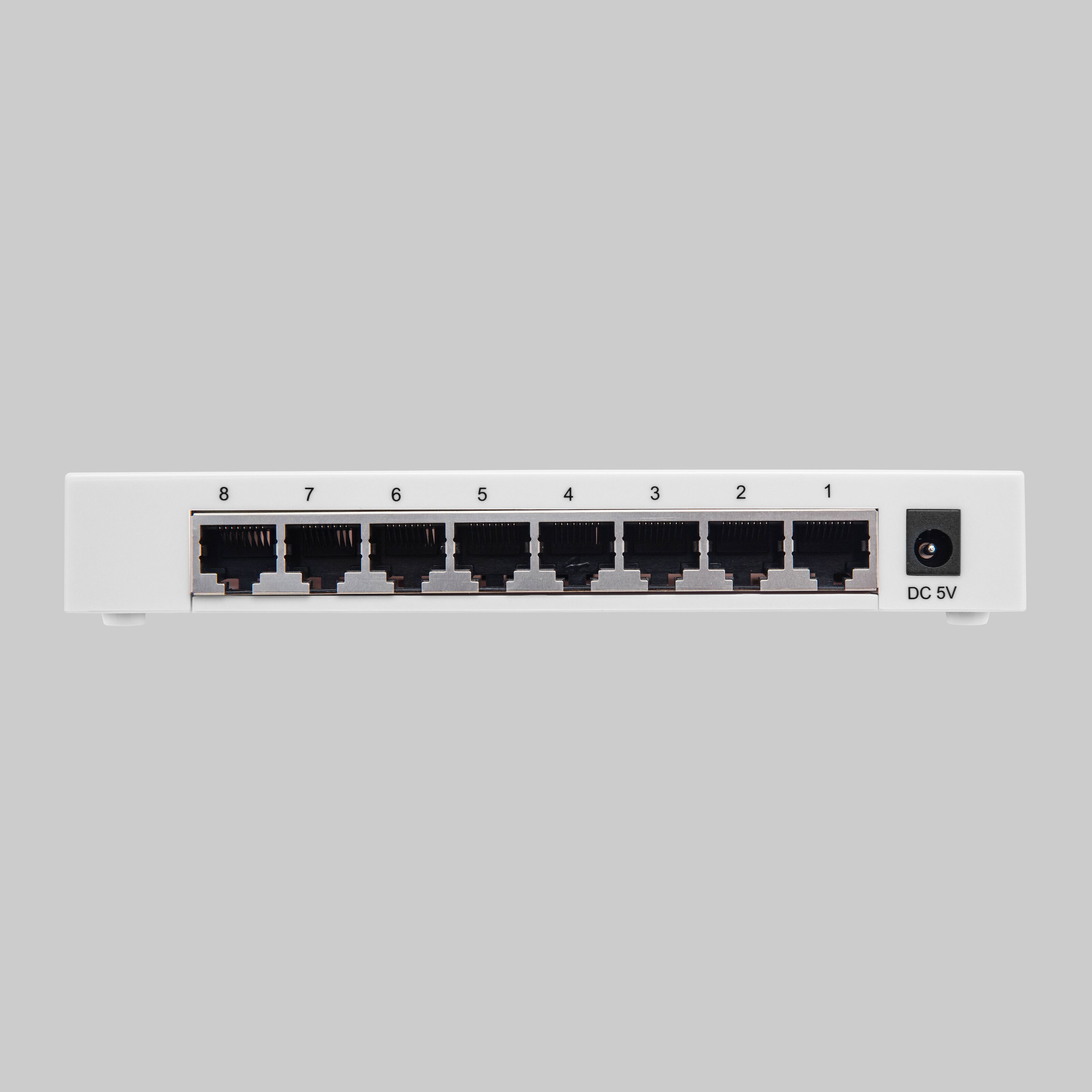 Plexgear Gigabitswitch 8 portar