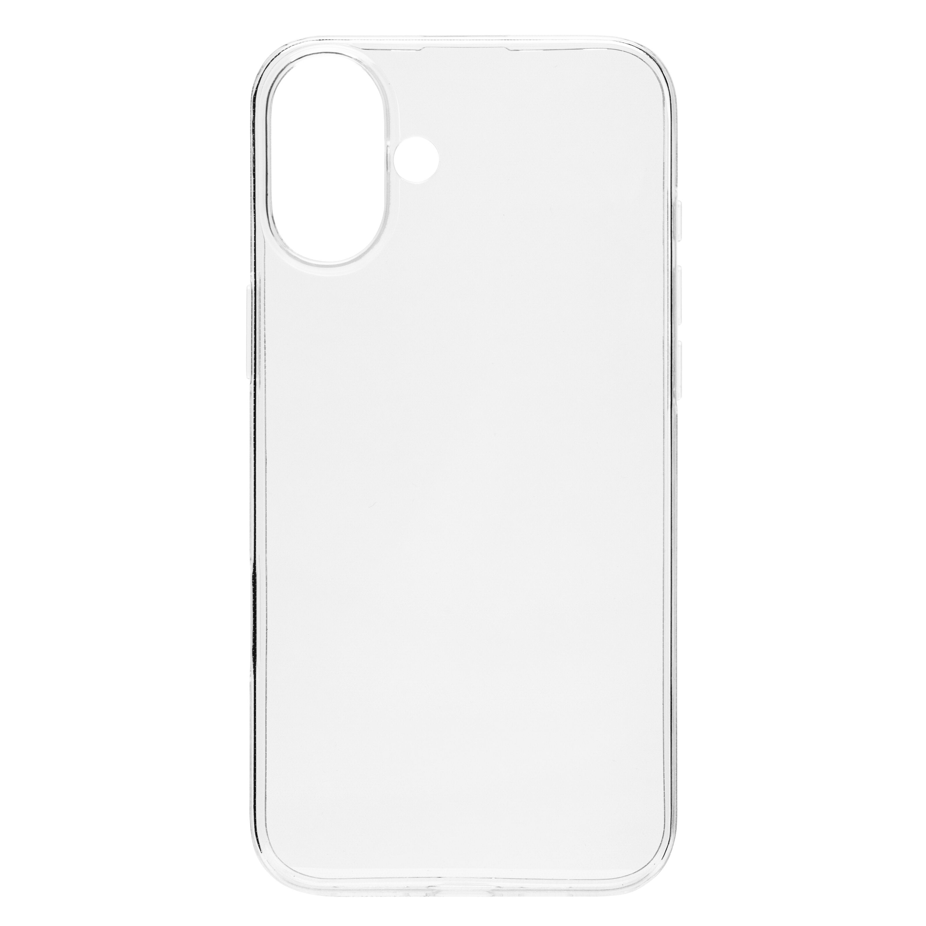 Linocell Second skin för iPhone 16 Plus Transparent