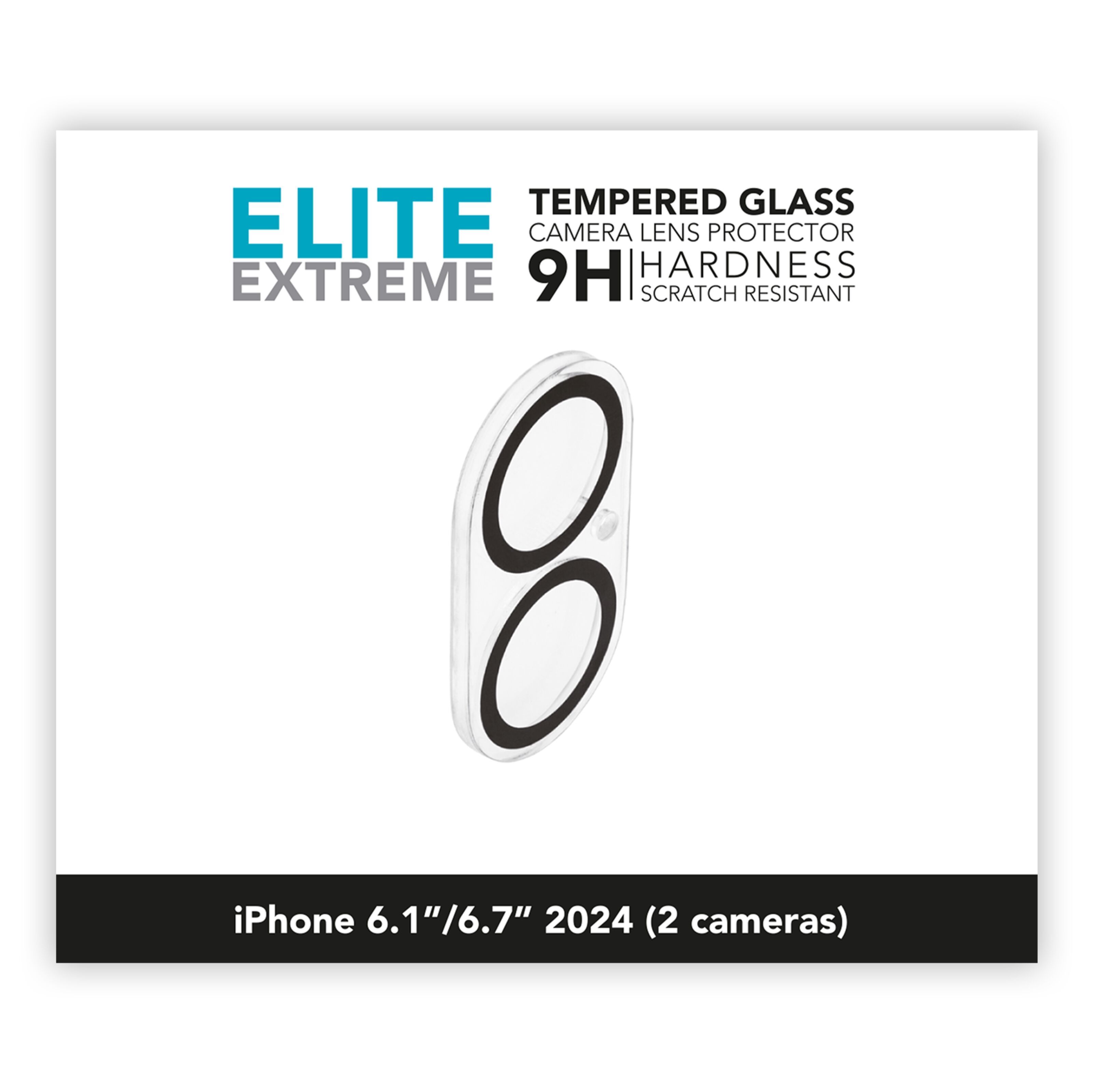 Linocell Elite Extreme Skydd för kameramodulen iPhone 16 och 16 Plus