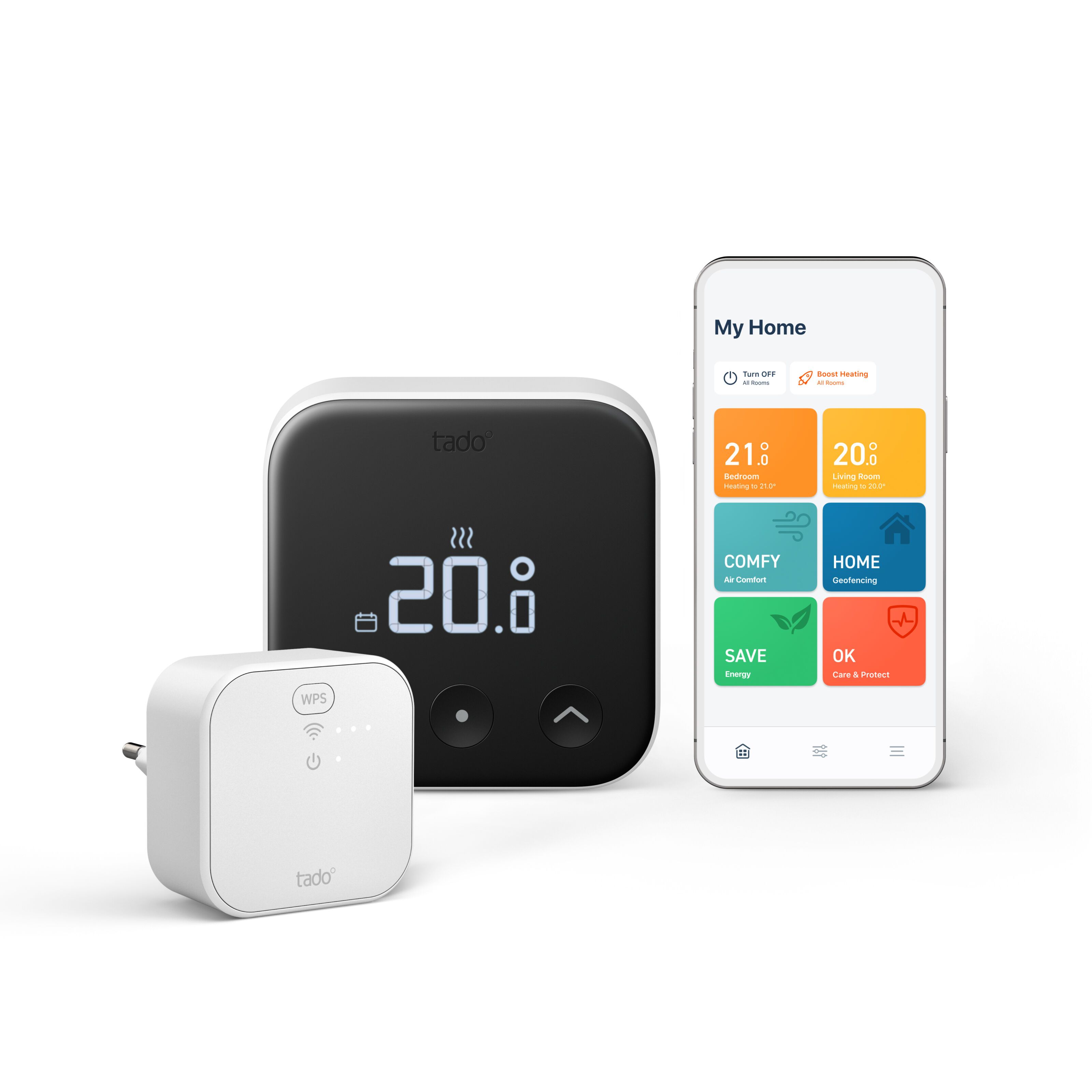 Tado Smart Thermostat X (trådansluten) Startpaket