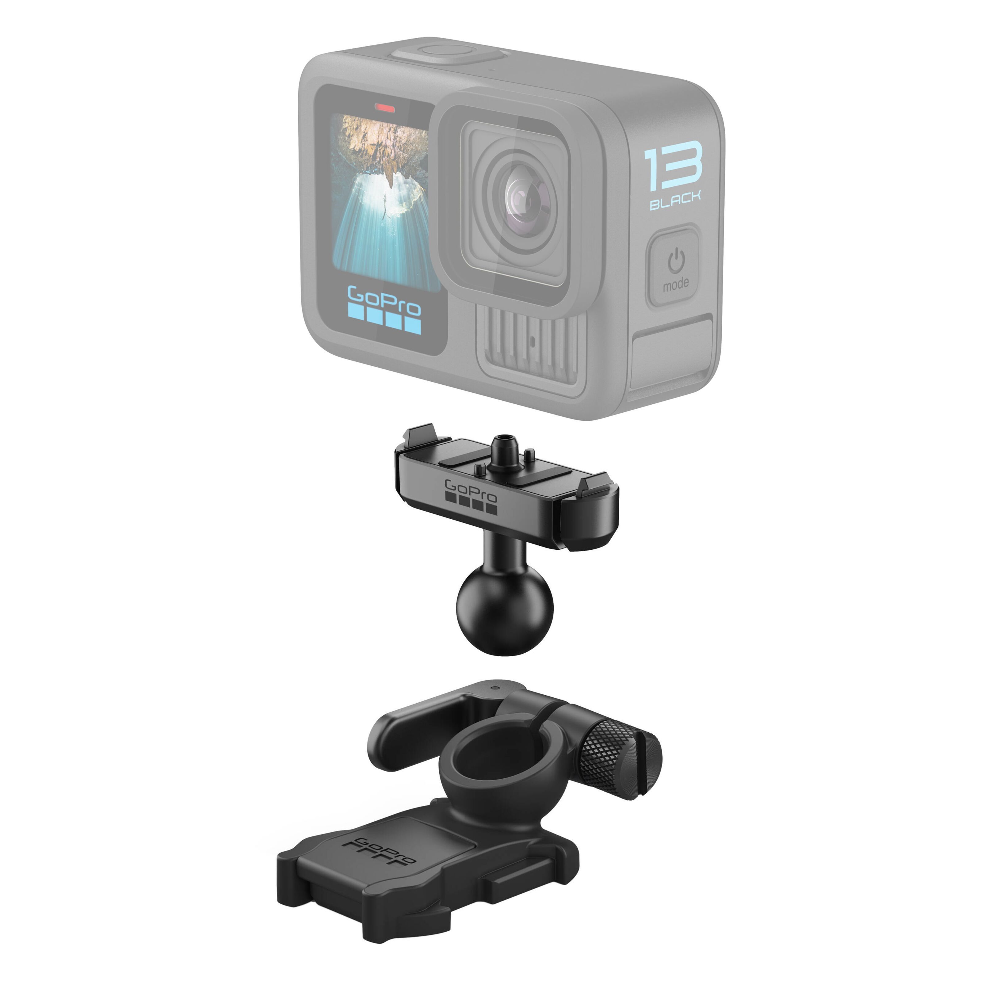 Gopro Magnetic Latch Ball Joint