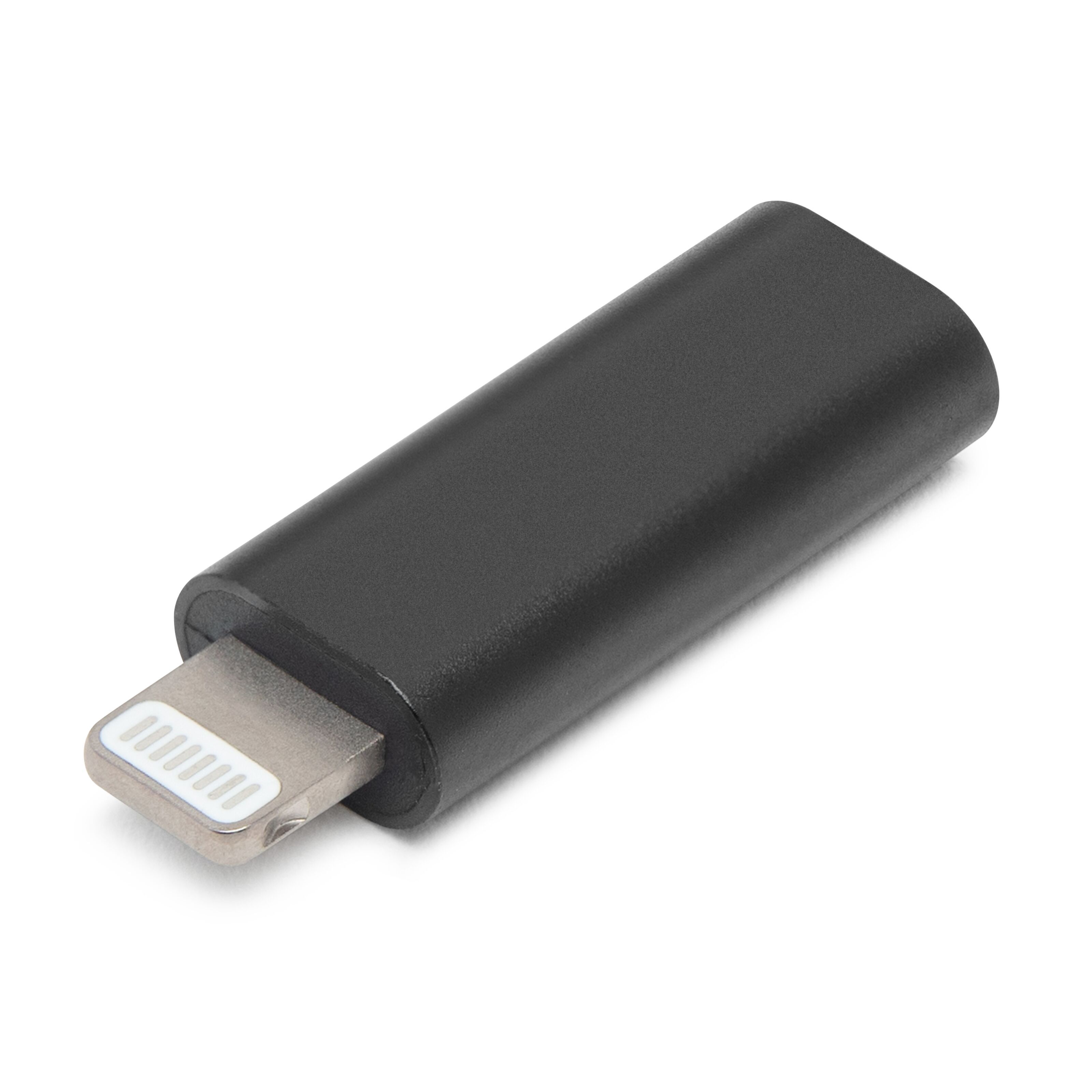 Linocell USB-C till Lightning-adapter Svart